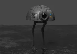 Star Wars Droid - Rigged 3D model