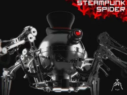 SteamPunk Spider 3D model
