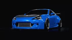 subaru BRZ rocket bunny 3D model