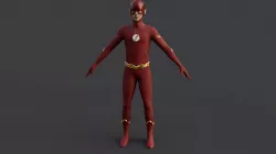  The Flash 3D model