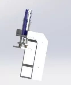 The pressure laminate  mechanism 3D model