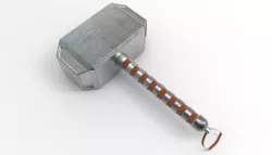 thor hammer 3D model