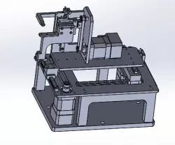 Three axis belt drive mobile platform 3D model