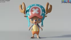 Tony Tony Chopper Low-poly 3D model