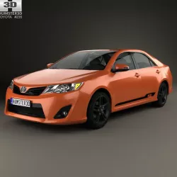  Toyota Camry XV50 RZ SE 2014 3D model