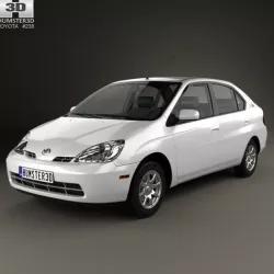 Toyota Prius 2000 3D model