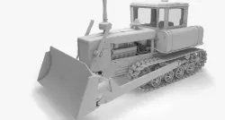 Tracktor DT-75 3D model