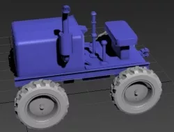 Tractor 3D model