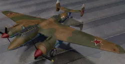 Tupolev TU-2 3D model