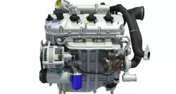 Turbocharged Direct Injection Gasoline Engine 3D model