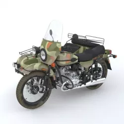 Ural Gear Up 3D model