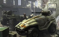 Viper Scout Vehicle Low-poly 3D model