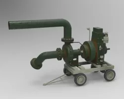 Water pump  3D model