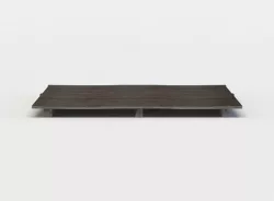 Wooden platform Low-poly 3D model