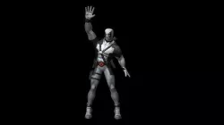 X Force DeadPool Rigged For 3D Animation 3D model