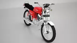 yamaha rx 100 3D model