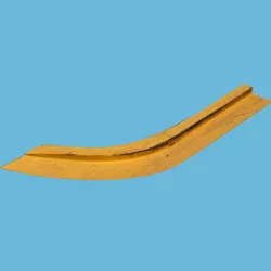 Yellow Curb Corner 3D model