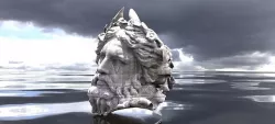 Zeus head sculpture  3D model