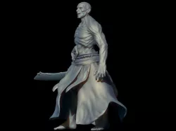 zombie 3D model