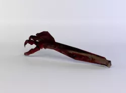 Zombie arm Low-poly 3D model