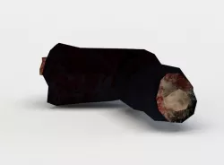 Zombie arm Low-poly 3D model