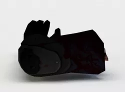 Zombie arm Low-poly 3D model