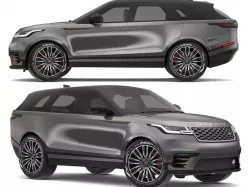 2018 Land Rover Range Rover Velar Corris Grey 3D model