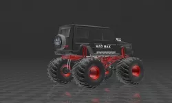 500 Big Foot  3D model
