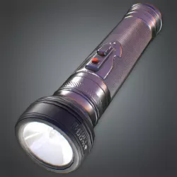 80s - Flashlight  Retro Low-poly 3D model