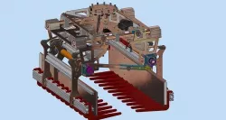 Adjustable bag gripper- Gripper Robot 3D model
