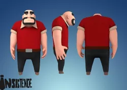 ANGRY DAD 3D model