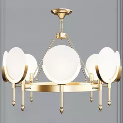 ANKE BRASS MARBLE MEDUZ 3D model