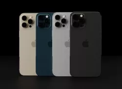 Apple iPhone 12 Pro Max in all Official Colors and Dimensions Low-poly 3D model