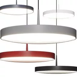 Arva Pendant Lamp 440 Gray by Ribag 3D model