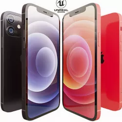 AVE Apple iPhone 12 PBR UNREAL ENGINE Low-poly 3D model
