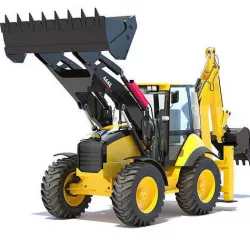 Backhoe Loader 3D model