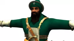 Banda Singh Bahadur warrior 3d model 3D model