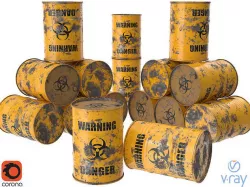 Biohazard2 barrel 2 3D model