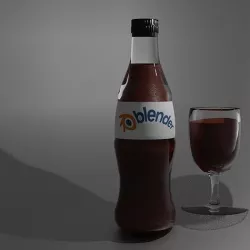 blender 3d model blender kola 3D model