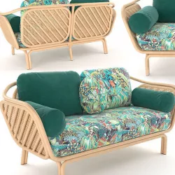 Boa Jungle Sofa 3D model