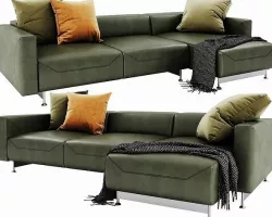 Boconcept Parma chaise lounge 3D model