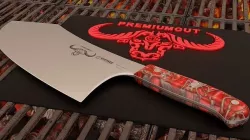 Butcher Knife Low-poly 3D model