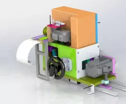 CAM bending machine 3D model