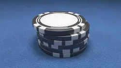 Casino Chip Black Poker Chip 3D model