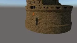 castle 3d model game gamer developer war knight  3D model