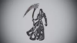 character decoration Low-poly 3D model