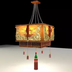 Chinese Palace Lantern 3D model
