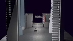 City of Future -  animated textured  Low-poly 3D model