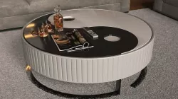 Coffee table  ying yang 3D model