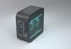 Computer case 3D model